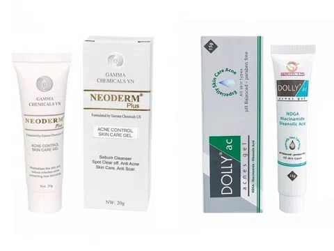 Nhãn hàng ghi sai công dụng so với công bố, 3 sản phẩm của Dược - mỹ phẩm GAMMA bị thu hồi