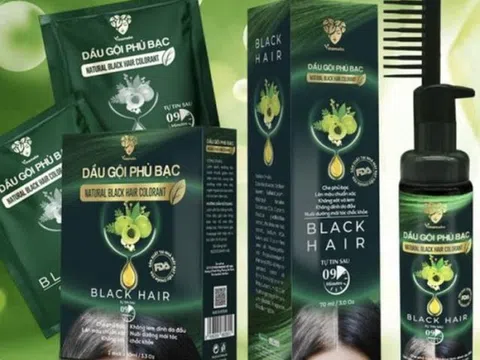 Thu hồi dầu gội phủ bạc Vinamake: Sản phẩm bị Công an Phú Thọ kết luận là hàng giả