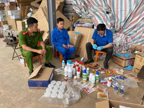 Triệt phá thành công đường dây sản xuất, tiêu thụ thuốc bảo vệ thực vật giả có quy mô lớn