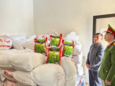 Triệt phá cơ sở sản xuất gạo giả thương hiệu “Thơm Lài Sữa” tại Hà Tĩnh