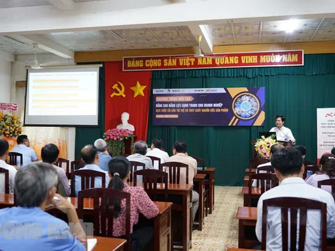 Hôi thảo nâng cao năng lực cạnh tranh cho doanh nghiệp dựa trên Truy xuất nguồn gốc trên tỉnh Bến Tre
