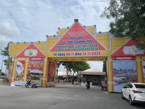 Giám sát Hội chợ xúc tiến thương mại sản phẩm OCOP tỉnh Sóc Trăng và đặc sản vùng miền năm 2024